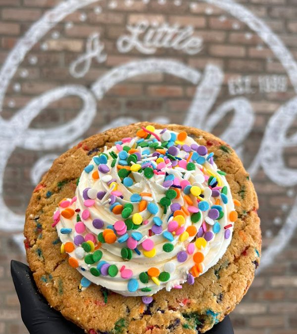 B day Stuffed Cookie