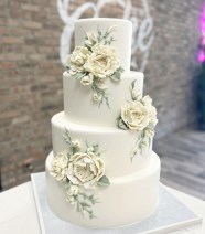 Wedding Cake Designs With Roses Honestweddingadvice