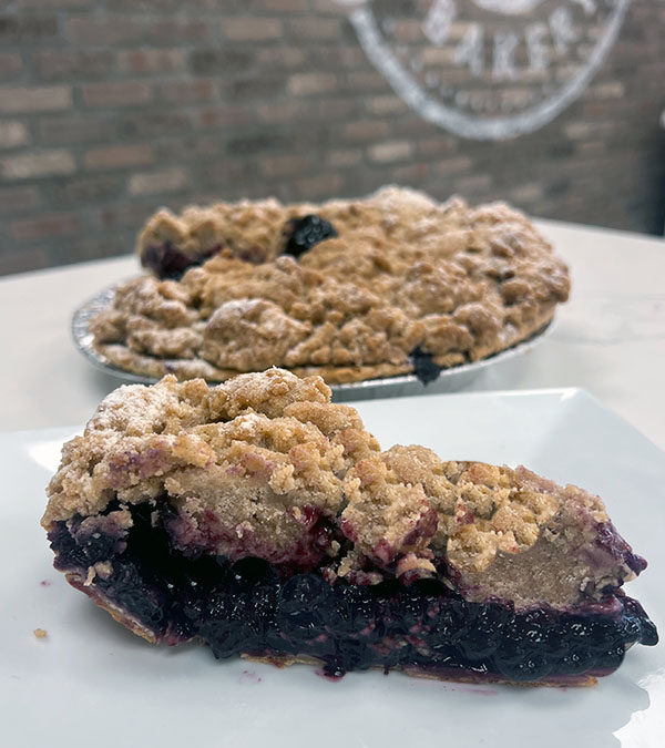 Blueberry Crumb Pie