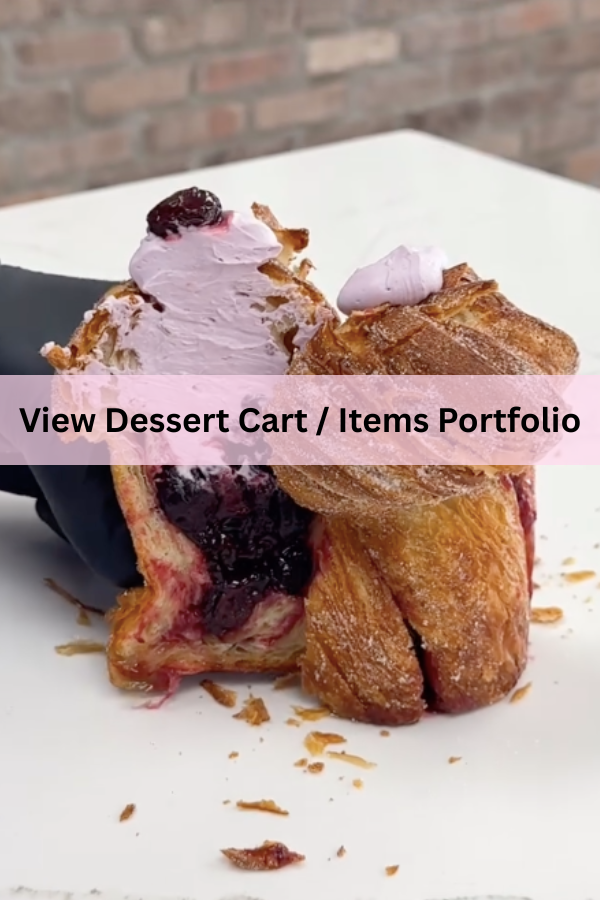 View Dessert Cart Dessert Items Portfolio