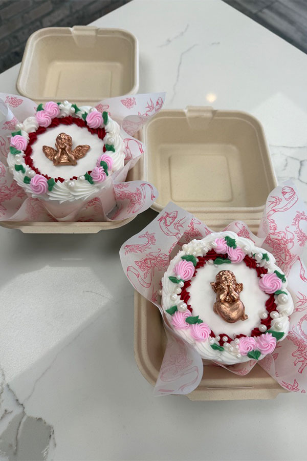 Valintine's Day Bento Cake