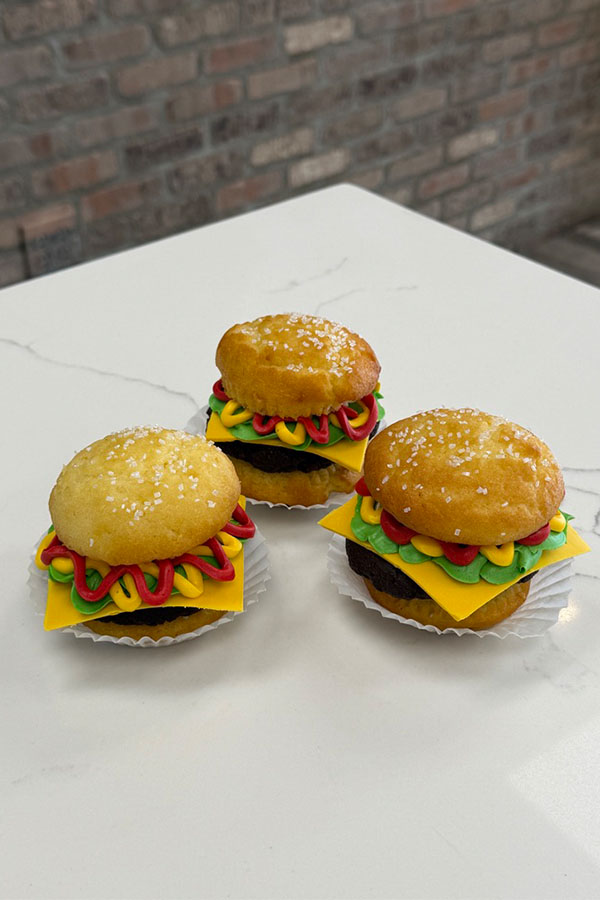 Cheeseburger Cupcakes