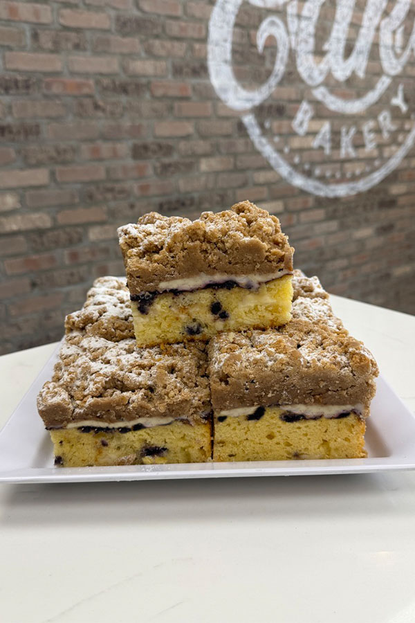 Blueberry Cheese Cake Crumb Cake