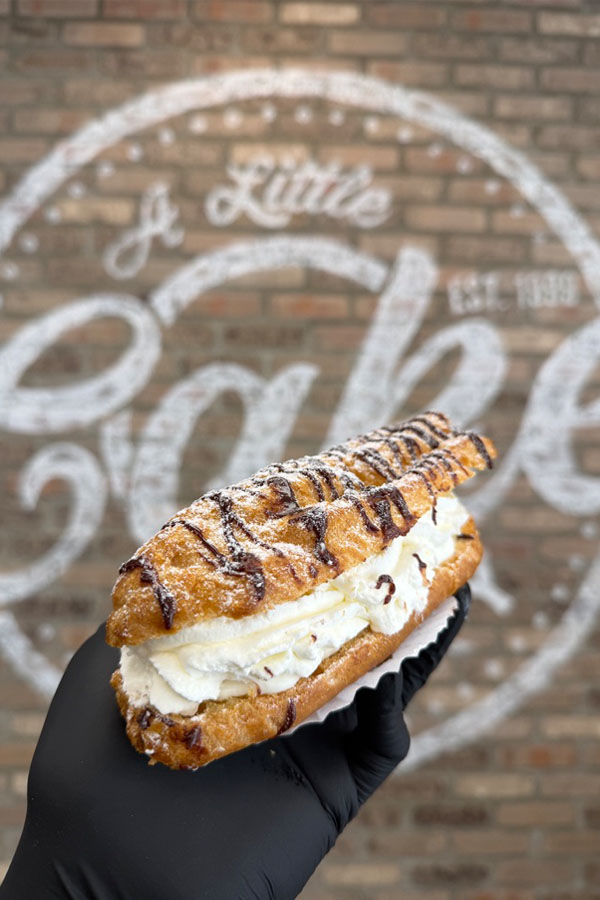 Whipped Cream Eclair